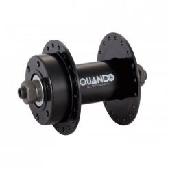 Втулка передняя под диск Quando KT-M65F 32H QR 108mm эксцентрик стальн. черн.